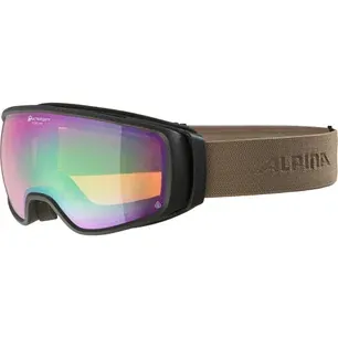 Alpina Double Jack Planet Q-Lite black ski goggles