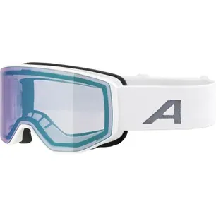 Alpina Venet Q-Lite white matt ski goggles