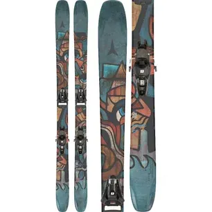 Atomic Bent 90 Ski with N Strive 10 GripWalk® Bindung ski + binding set