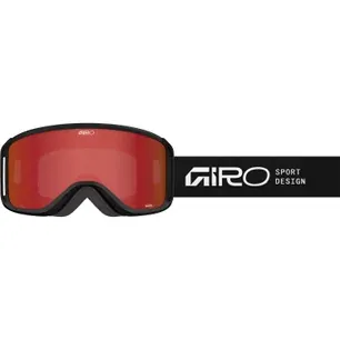 Giro Sagen stacked black ski goggles