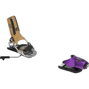 Look Bindings Pivot 2.0 15 GripWalk Binding purple gold freeski binding