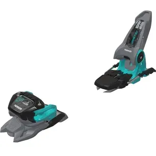 Marker Jester 16 Binding grey turquoise freeski binding