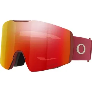 Oakley Fall Line L iron red ski goggles