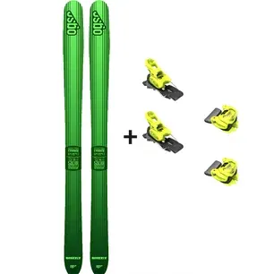 OGSO Grizzly with Attack 17 GripWalk® Binding ski + binding set