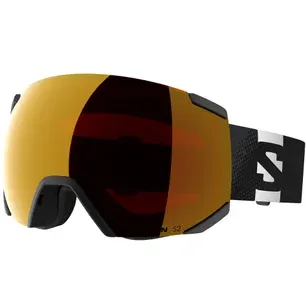 Salomon Radium black ski goggles