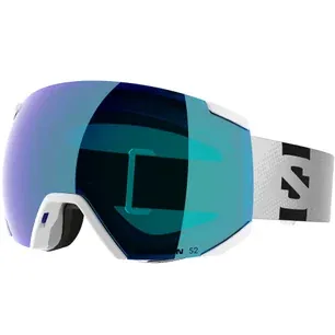Salomon Radium white ski goggles