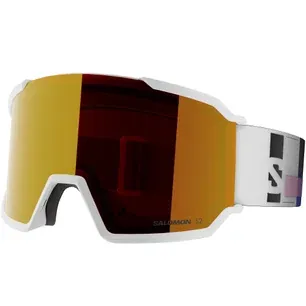 Salomon S/View 3 white addikt ski goggles