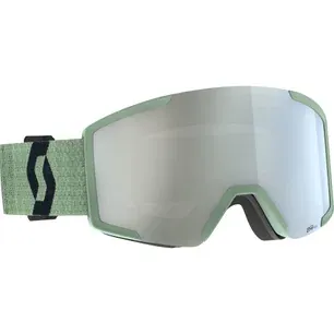 Scott Shield soft green ski goggles