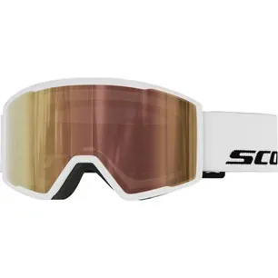 Scott Trace Pro Light Sensitive white ski goggles