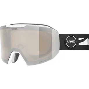 Uvex evidnt Attract white matt ski goggles
