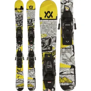 Völkl Mini Revolt JR Kids Ski with 4.5 vMotion JR Binding (88) kids' ski